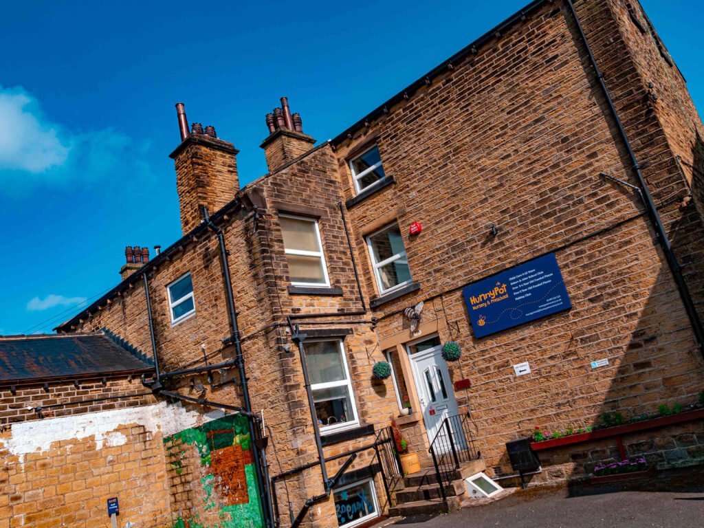 Hunny Pot Nursery building featured in its Ofsted information